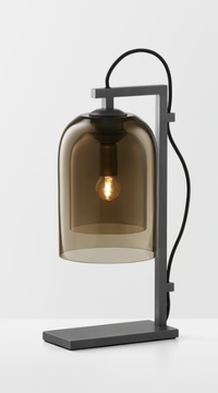 LUMI - Glass and steel table lamp by Articolo Studio - view 3